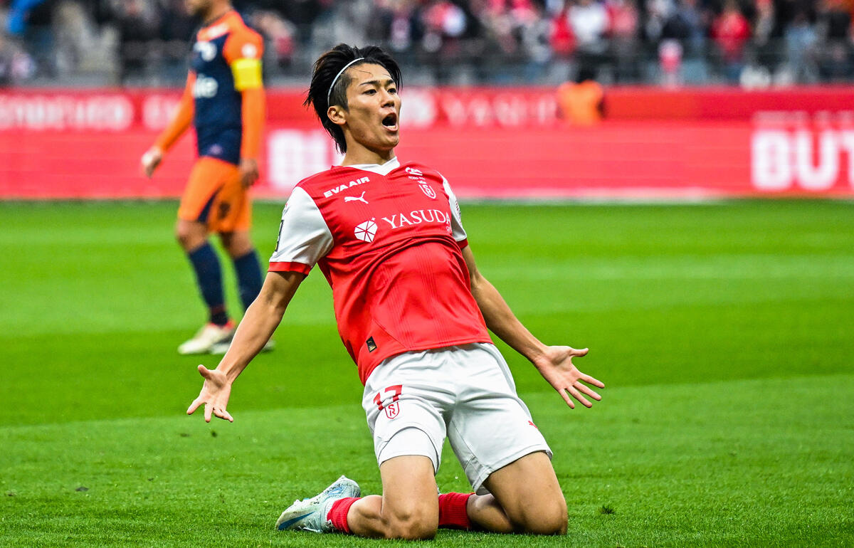 4試合連続ゴールを記録した中村敬斗