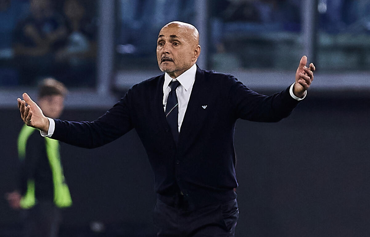 前を向いたスパレッティ監督