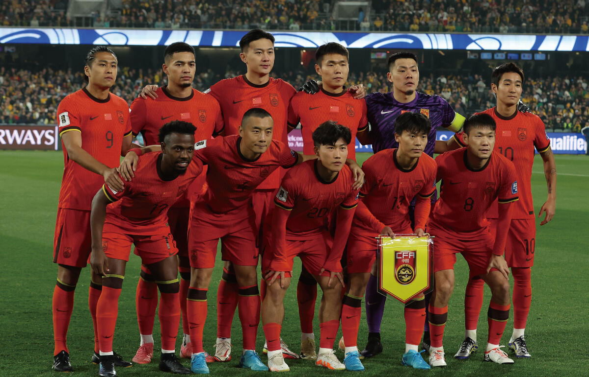 ここまで3連敗の中国代表