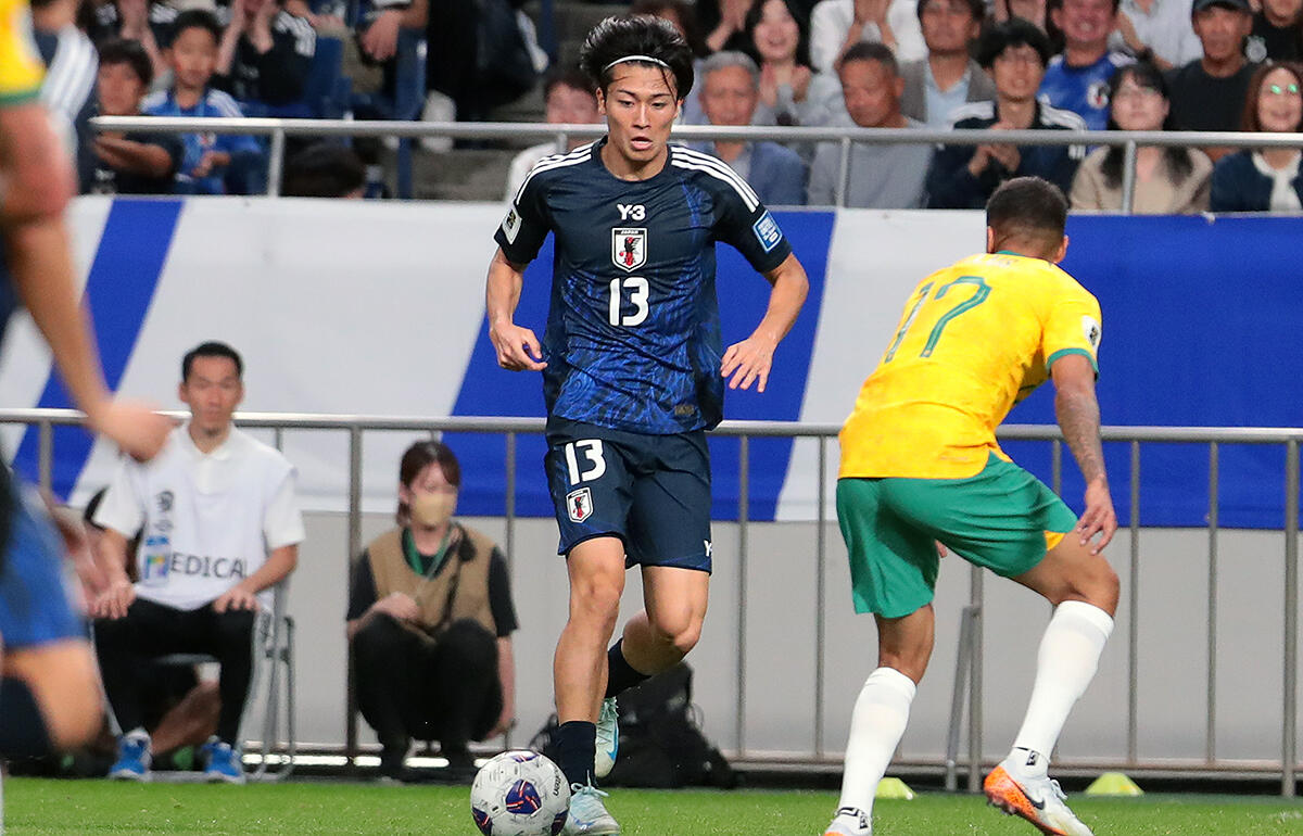 勝ち点1に貢献した中村敬斗