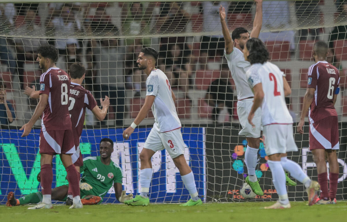 カタールがイランに惨敗でグループ4位に転落