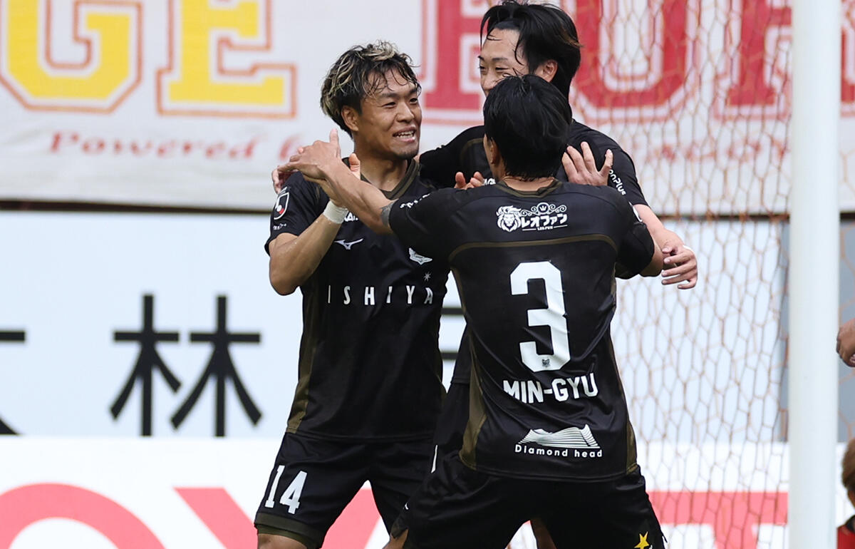 貴重な先制点を挙げた駒井善成