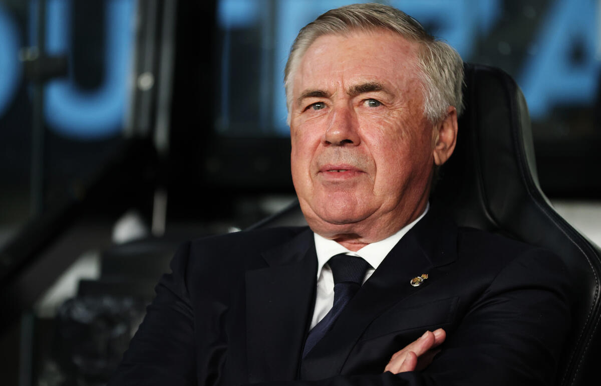 モドリッチを称えたアンチェロッティ監督