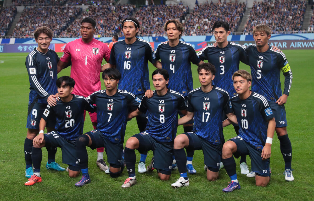 オーストラリア戦の日本代表