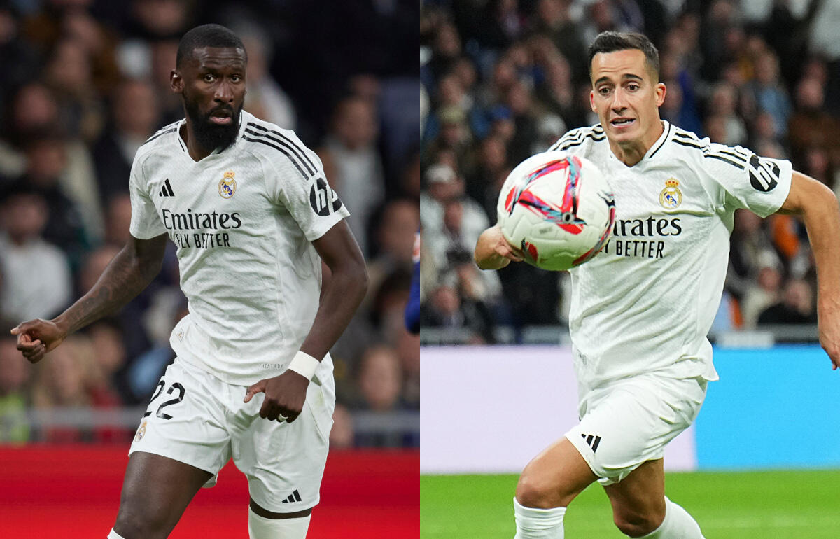 状態が懸念されているリュディガー(左)とバスケス