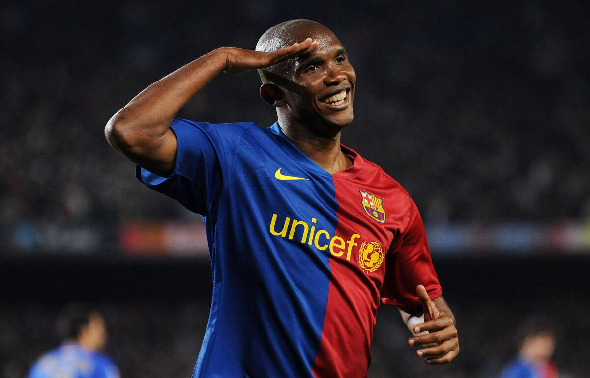 バルセロナ時代のサミュエル・エトー氏