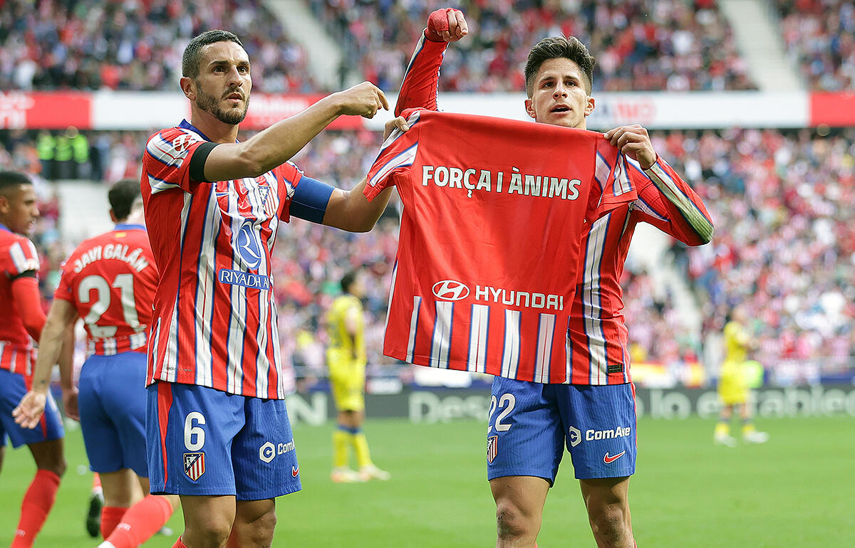 ジュリアーノがアトレティコ初ゴール