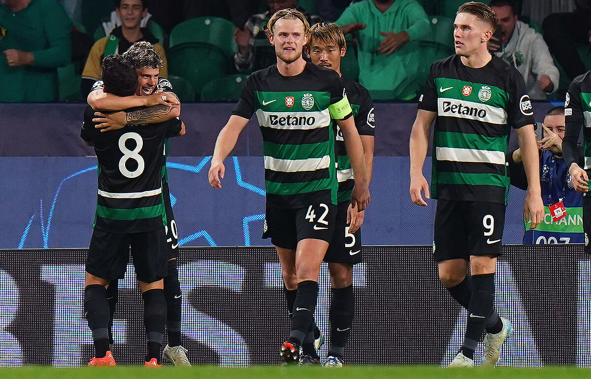 スポルティングがシティ撃破