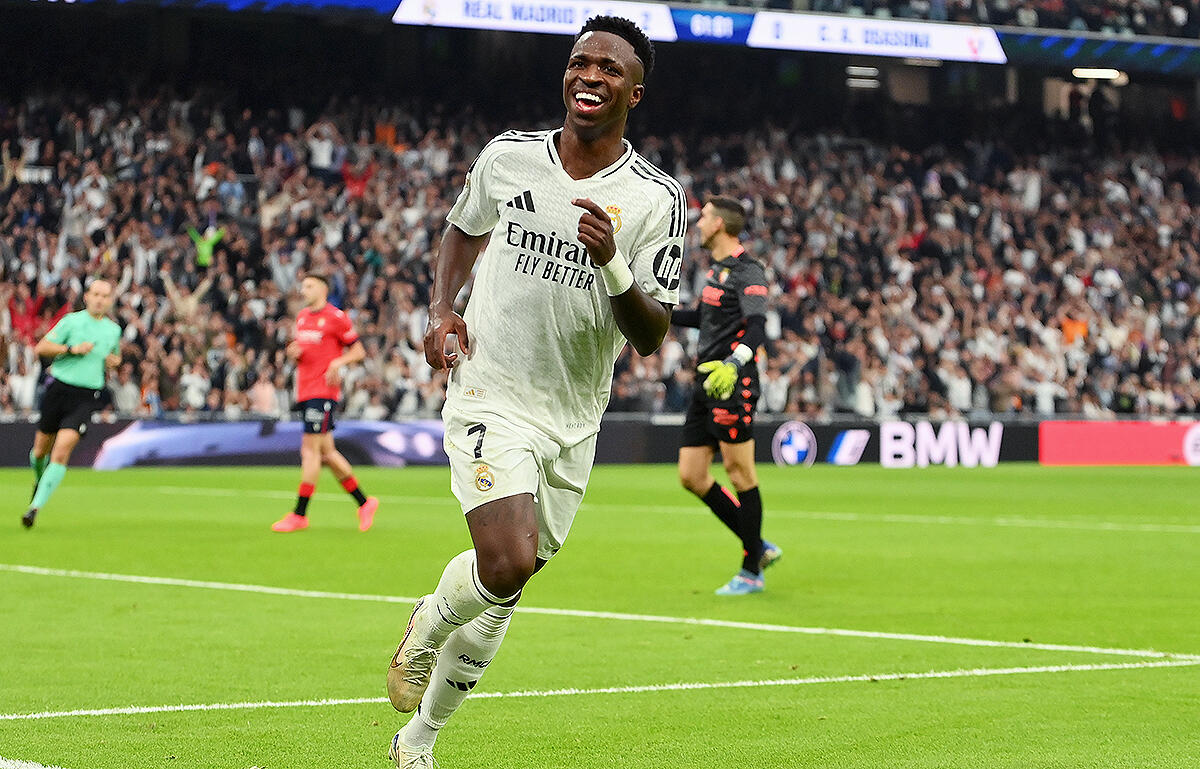 ヴィニシウスが圧巻トリプレーテ