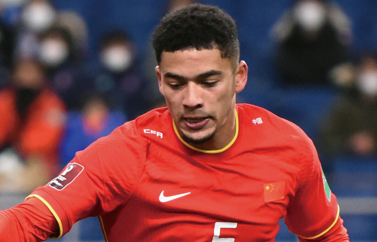 中国代表のDFリーダー、ジャン・グアンタイ