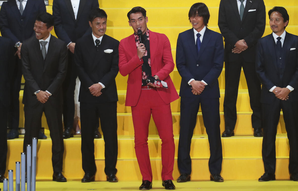 昨年のアウォーズは功労賞の受賞者として参加した槙野智章さん