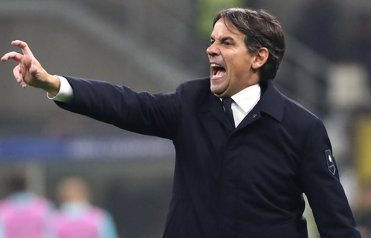 CLでの結果に満足感を示すシモーネ・インザーギ監督