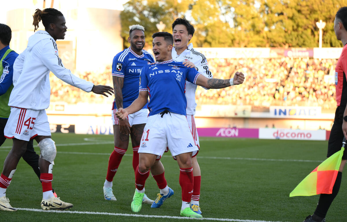 決勝ゴールを挙げたヤン・マテウス