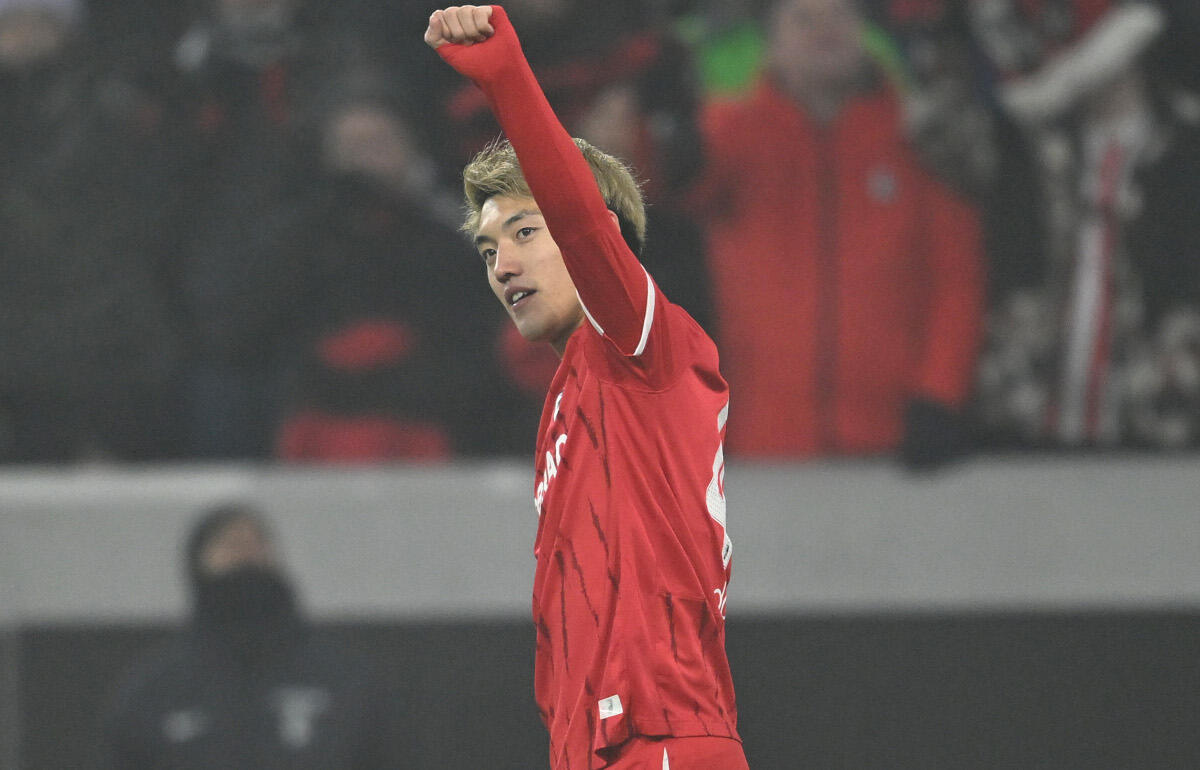 堂安が今季5点目！