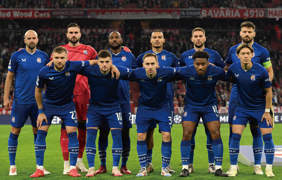 荻原拓也が所属するディナモ・ザグレブ