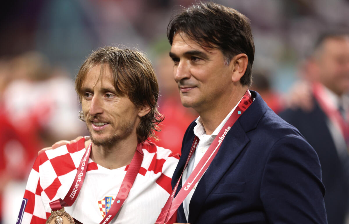 クロアチア代表のズラトコ・ダリッチ監督