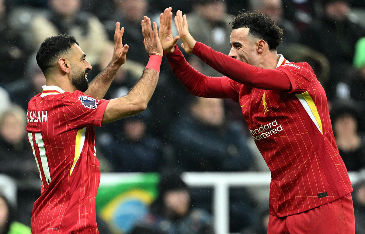 同点ゴールを記録したリバプールMFカーティス・ジョーンズ