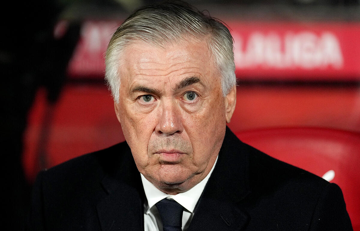 ラ・リーガで3得点快勝を収めたカルロ・アンチェロッティ監督