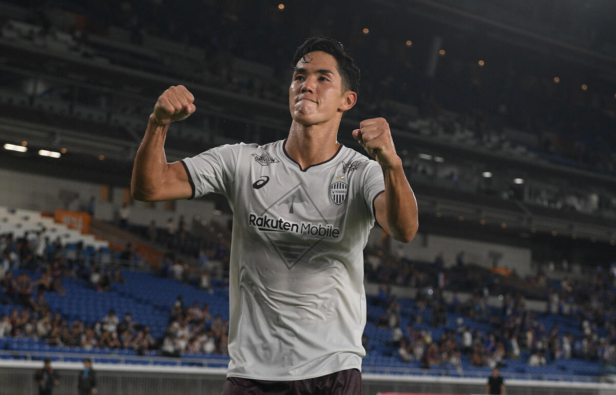 神戸の連覇に貢献した武藤嘉紀