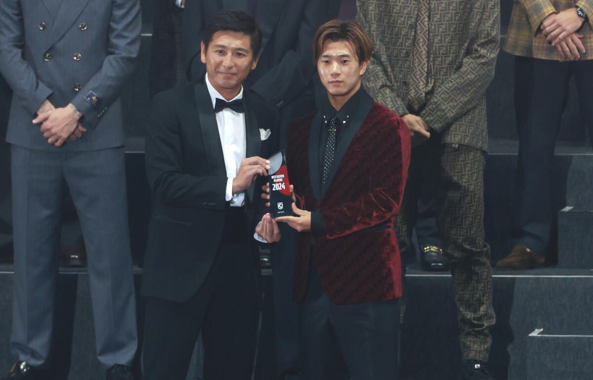 ベストイレブンに選ばれた鹿島DF濃野公人