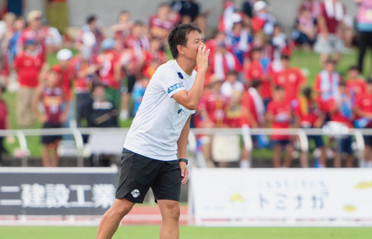 高知ユナイテッドSCの毛利雅志アシスタントコーチ