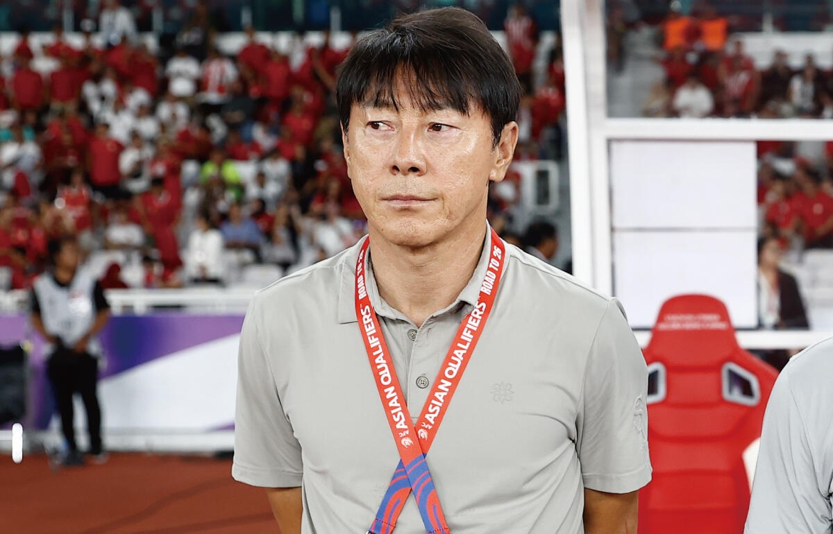 インドネシア代表のシン・テヨン監督