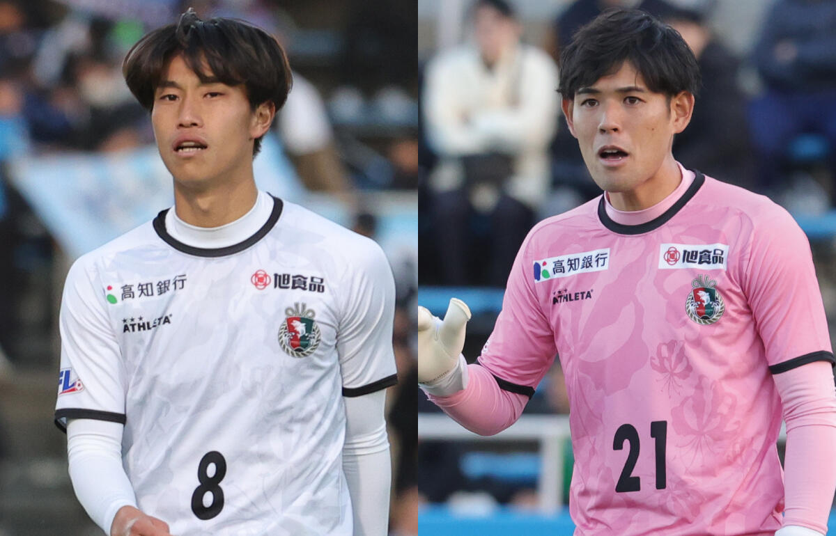 高知がMF高野裕維、GK大杉啓と新契約