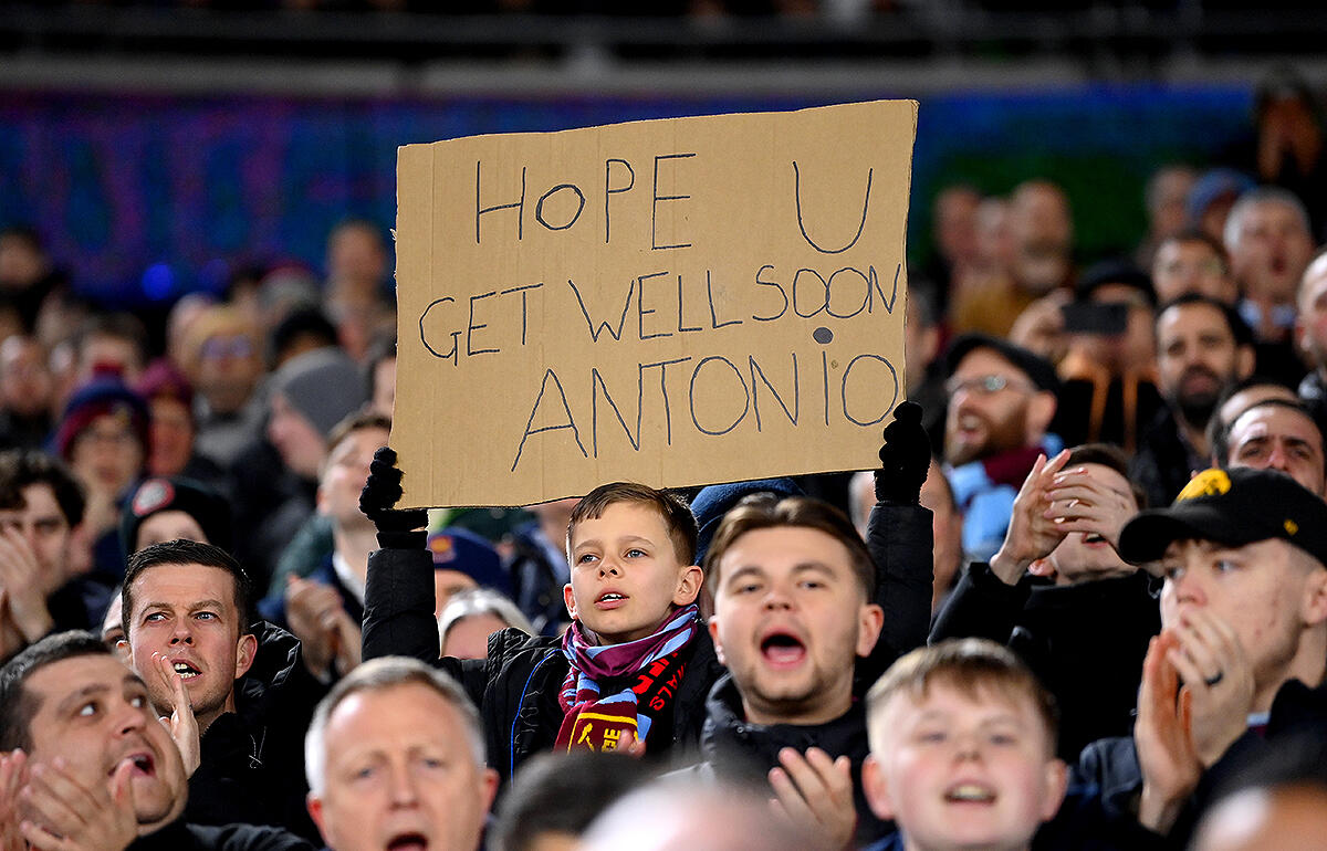 サポーターも主砲回復を願う