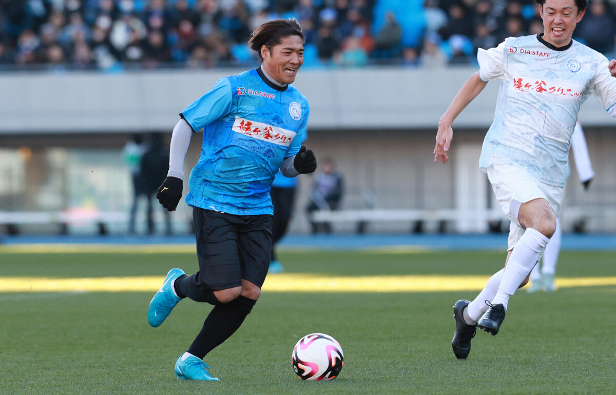 JAPANフレンズ、KAWASAKIフレンズの両方で出場した大久保嘉人氏