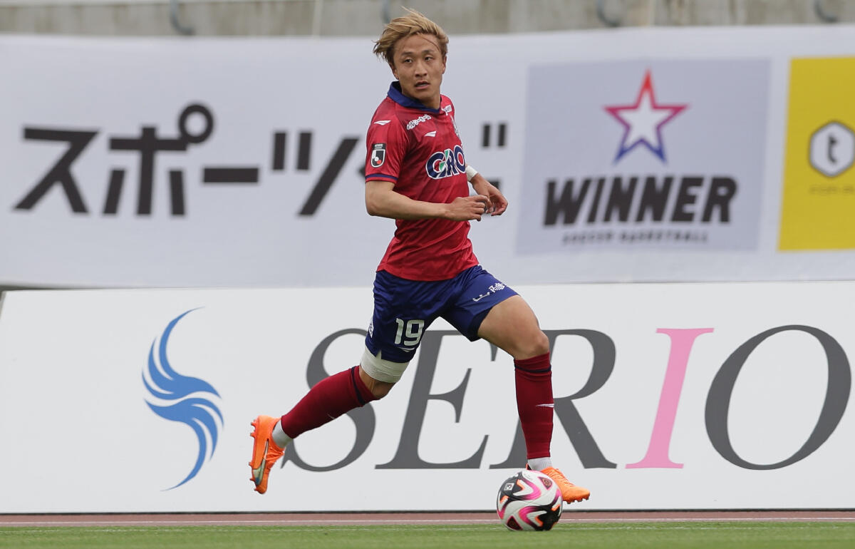 今季の岡山を得点源として支えた岩渕弘人