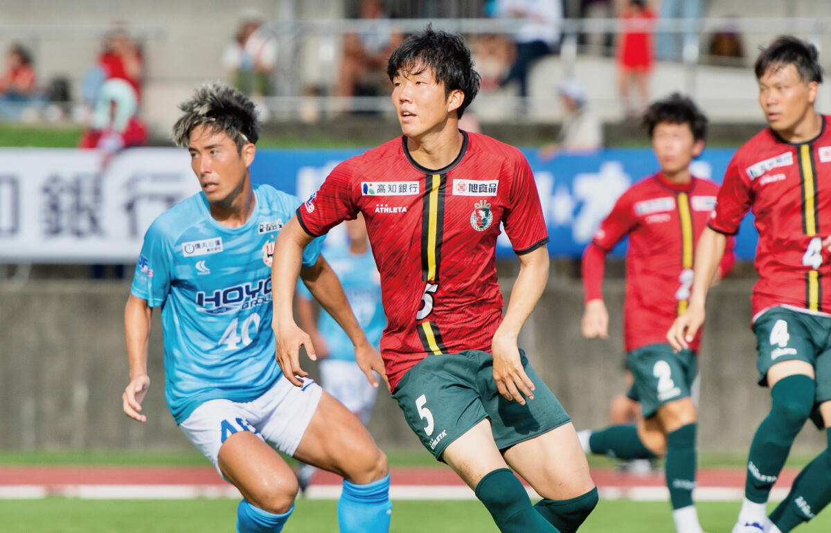 DF田辺陽太(22)が引き続き高知ユナイテッドSCへ