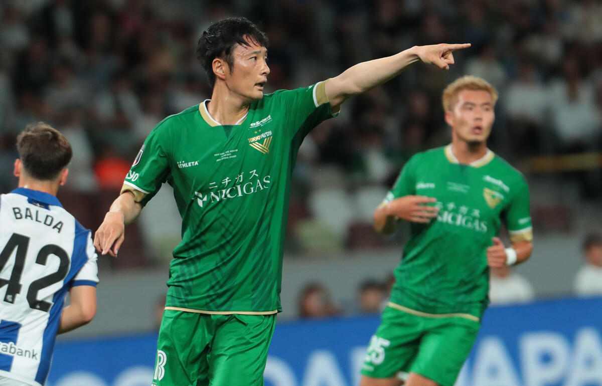 東京Vを退団する山越康平