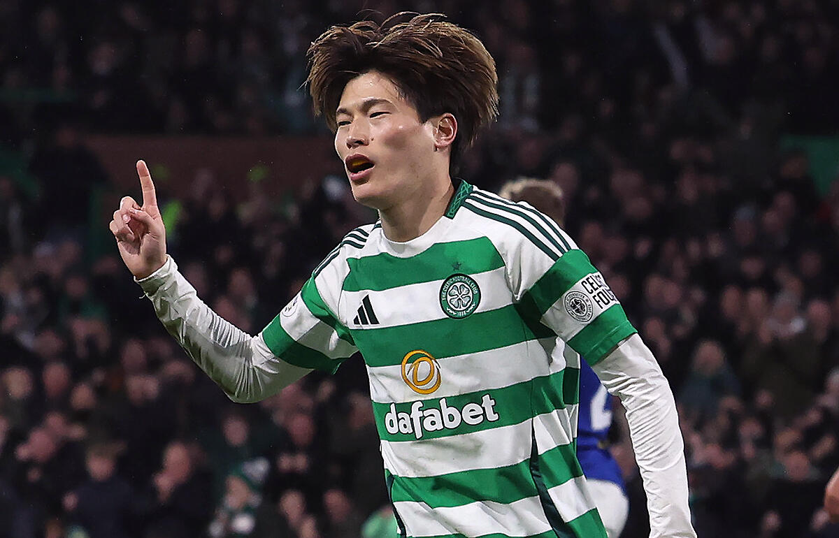 古橋亨梧が勝利に導く2ゴール