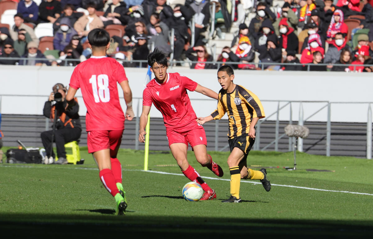 東福岡の最終ライン支えたDF大坪聖央