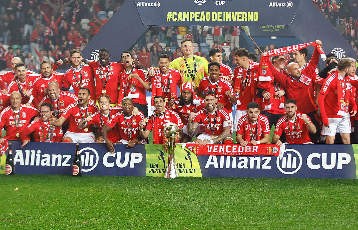 ベンフィカが最多8度目の戴冠
