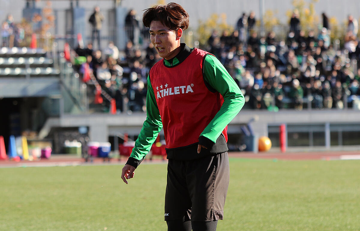 今季から正式に東京Vの一員となった林尚輝