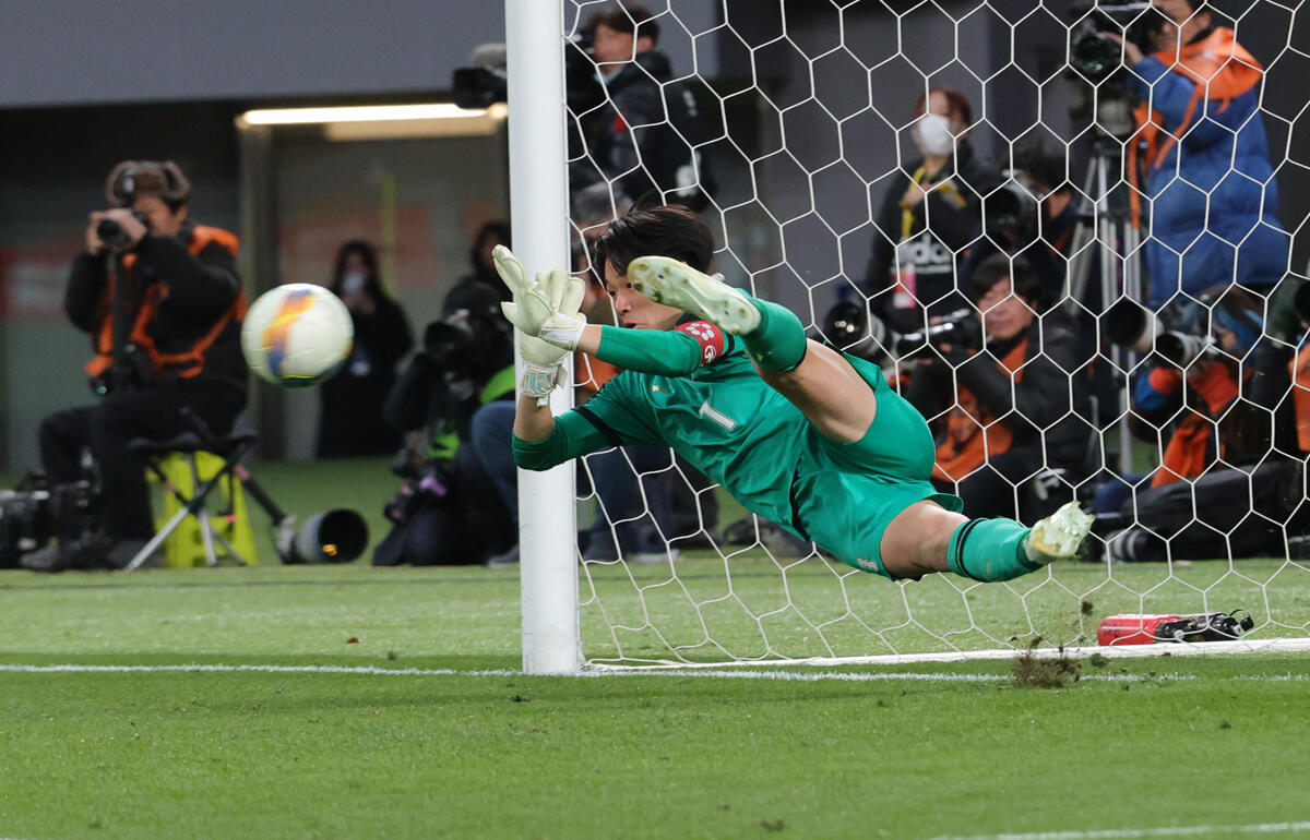 PK戦でヒーローとなった前橋育英GK藤原優希