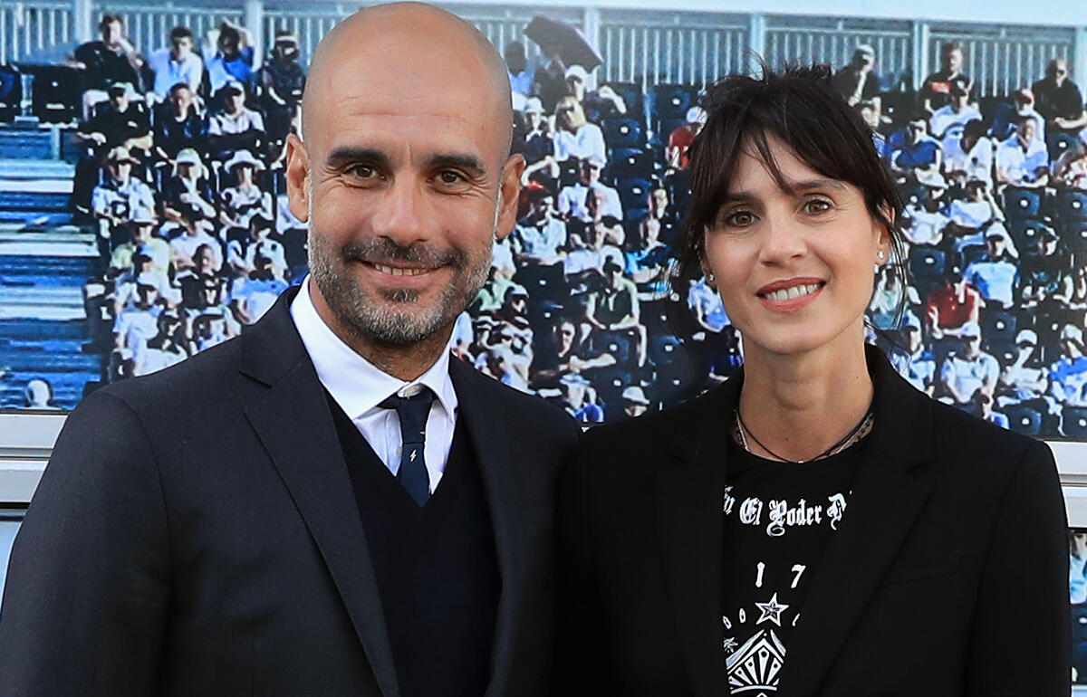 ジョゼップ・グアルディオラ監督とクリスティーナ・セラさん