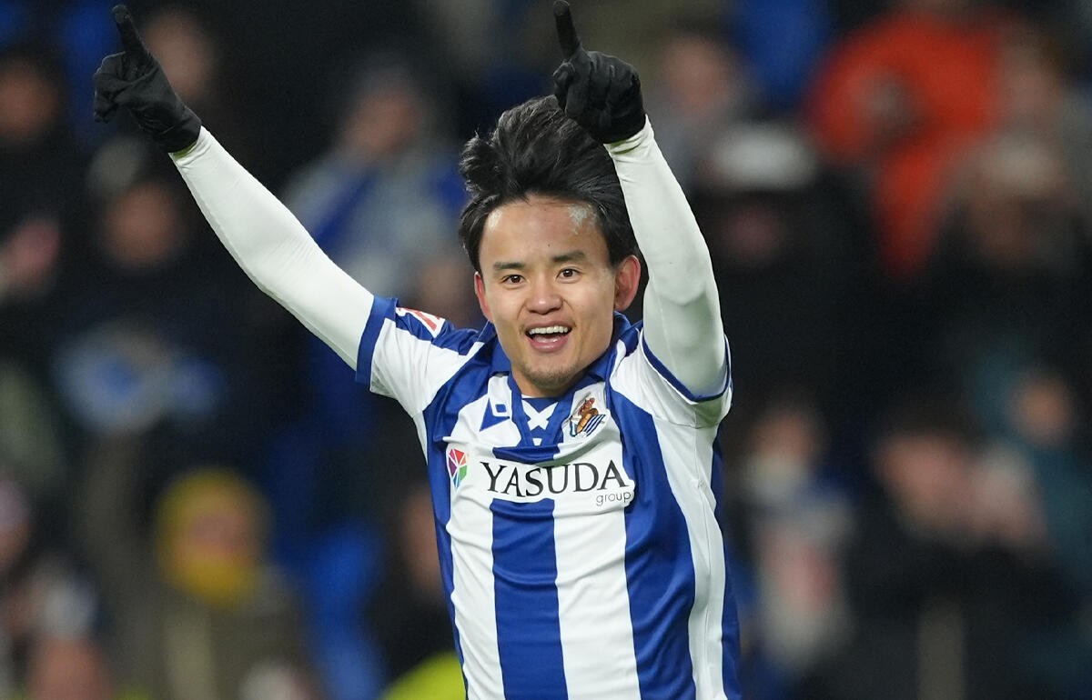 久保建英が2025年初ゴール！