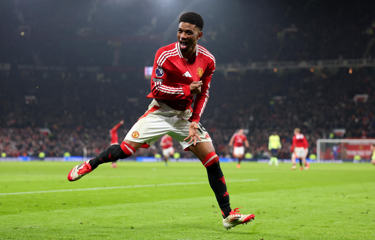 劇的勝利の立役者、アマド