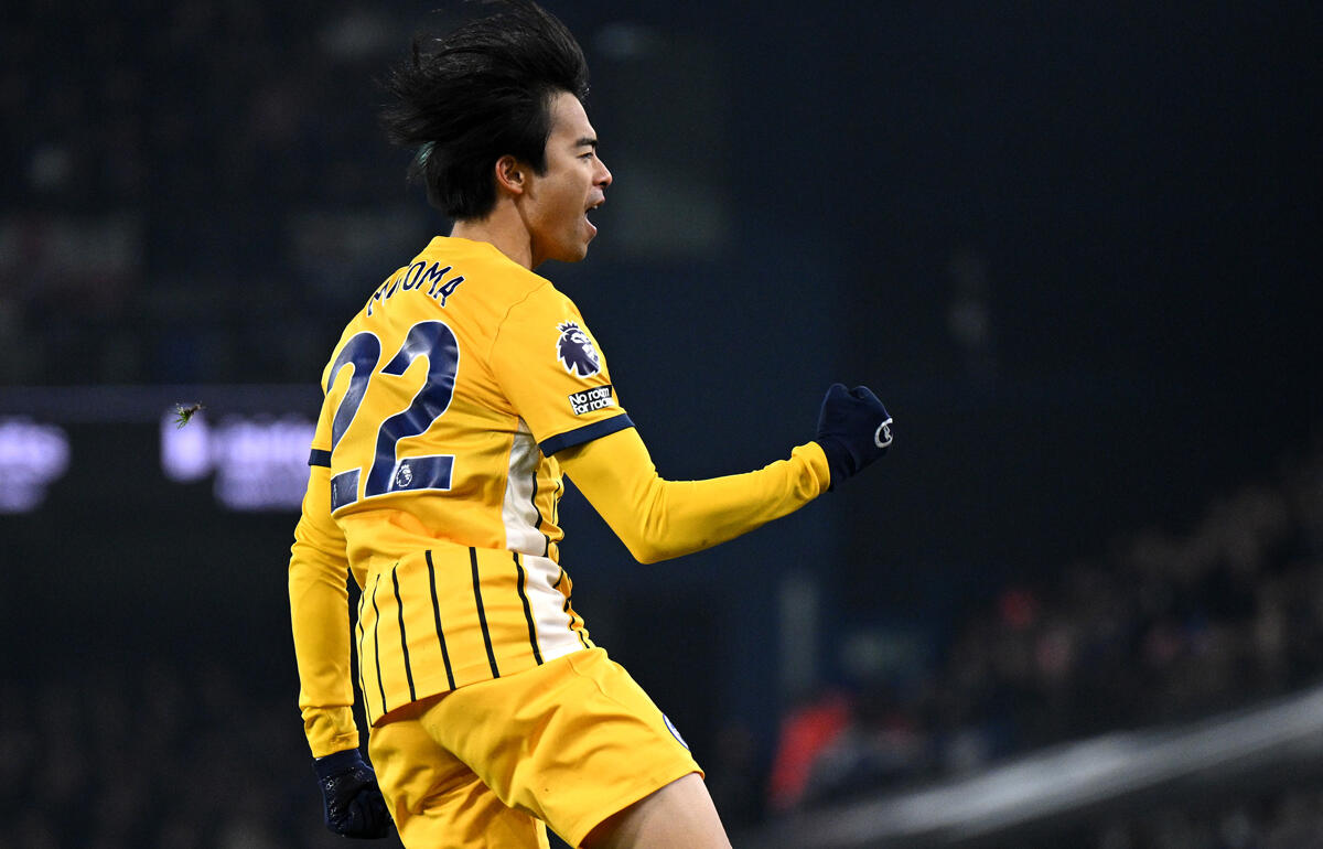 8試合ぶりゴールで勝利に貢献した三笘薫