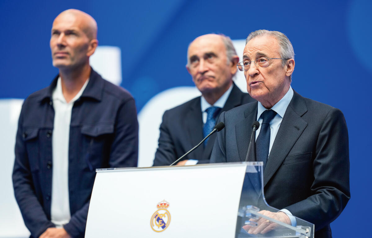レアル・マドリーのフロレンティーノ・ペレス会長
