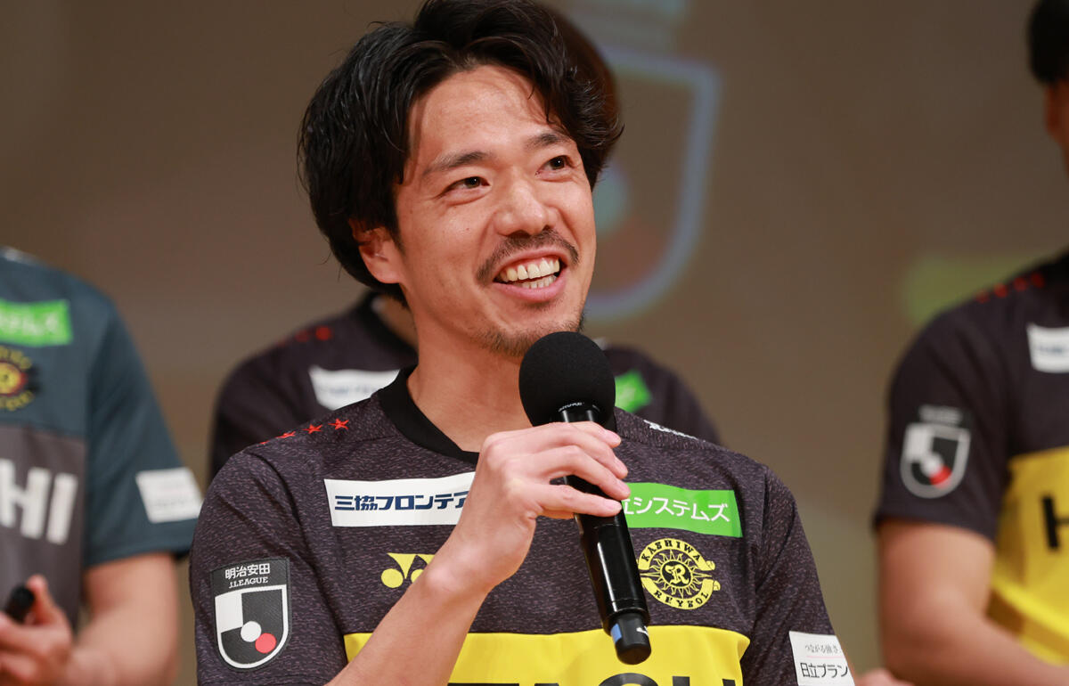 4年ぶりに柏に復帰した仲間隼斗