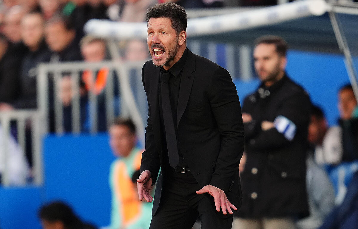 レガネス戦で痛恨黒星のシメオネ監督