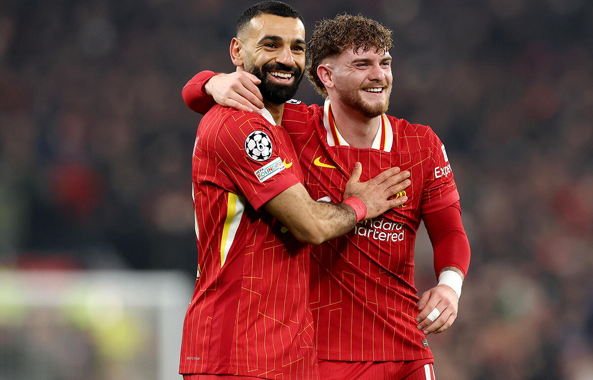 活躍を喜ぶモハメド・サラー