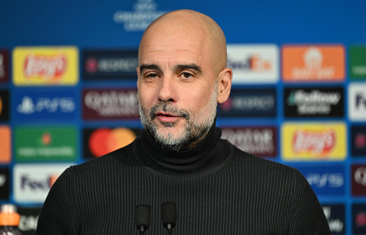 CL大一番に臨むジョゼップ・グアルディオラ監督