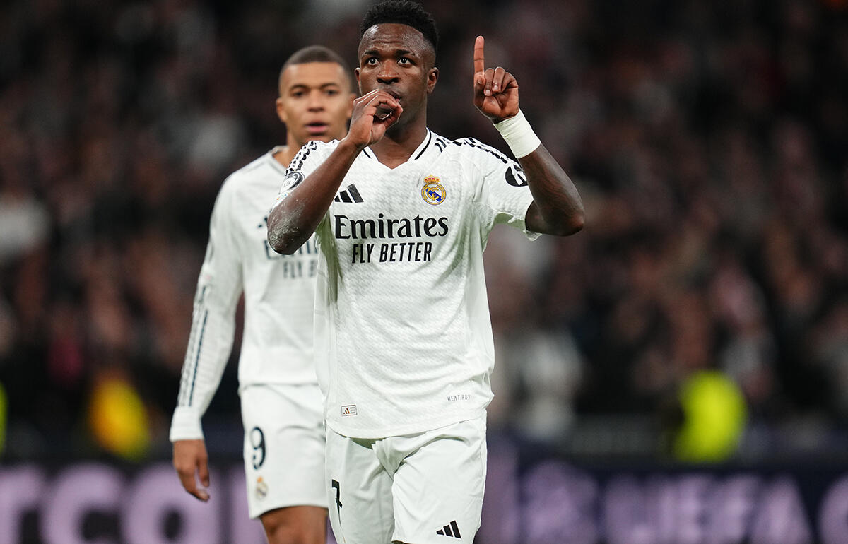 ヴィニシウスがマドリーで通算100得点目！