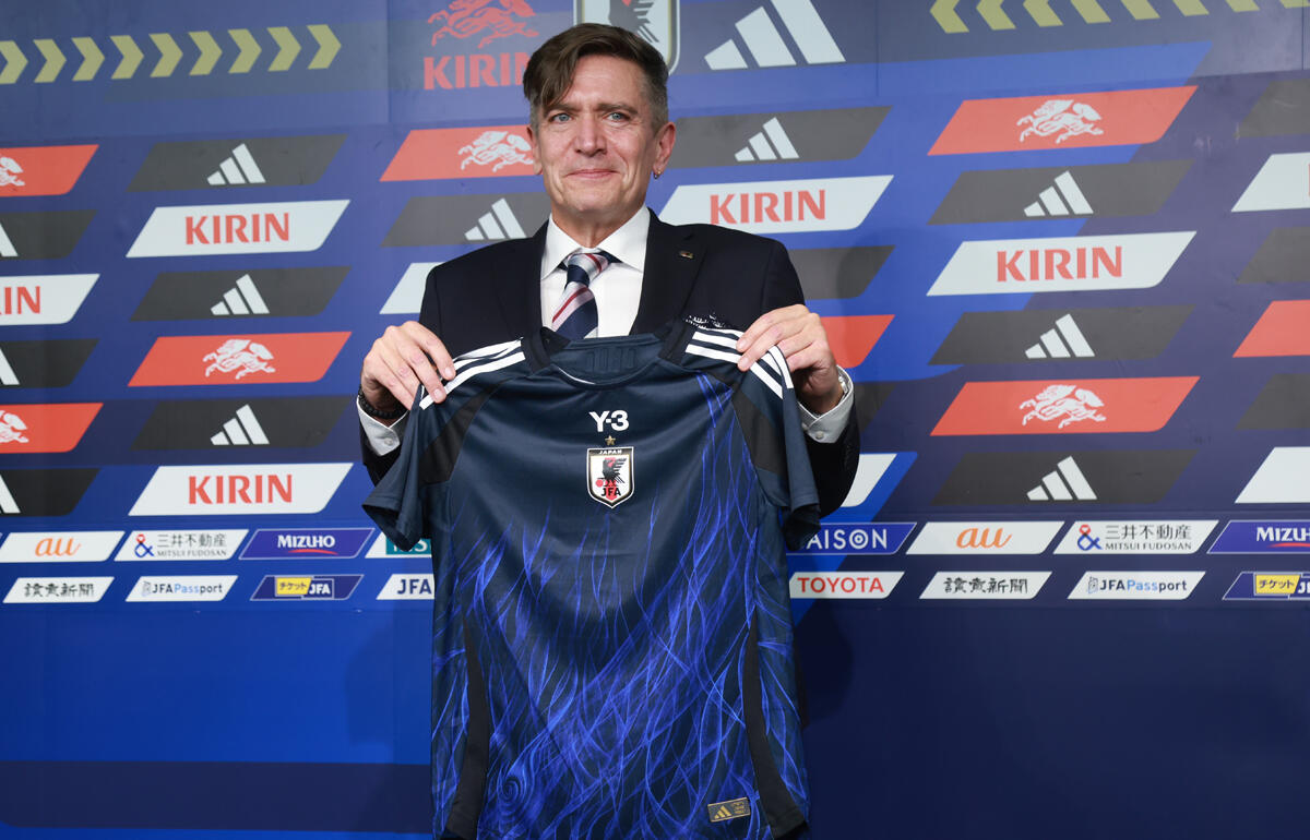 なでしこジャパンを指揮するニルス・ニールセン監督