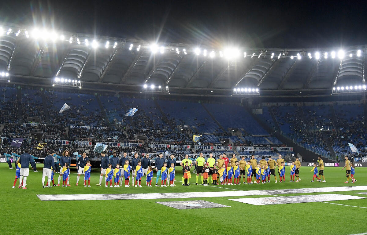 23日のELで対戦したラツィオとソシエダの選手たち