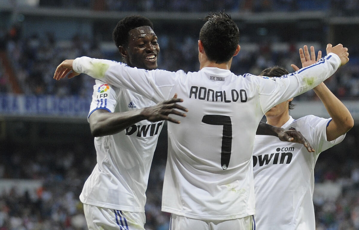 アデバヨール氏はC・ロナウドに感銘を受けたという